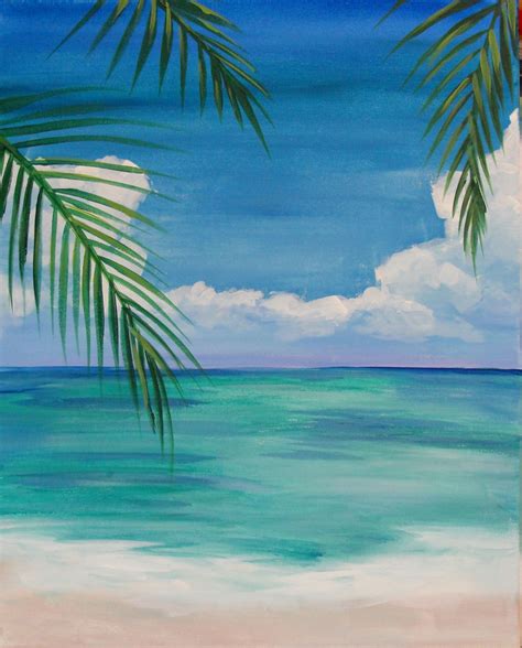 beginner easy beach watercolor painting|More.